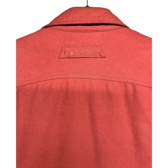 Duluth Alaskan Hardgear Trapline Flannel Relaxed Fit Shacket Men’s Size Medium - Picture 4 of 12